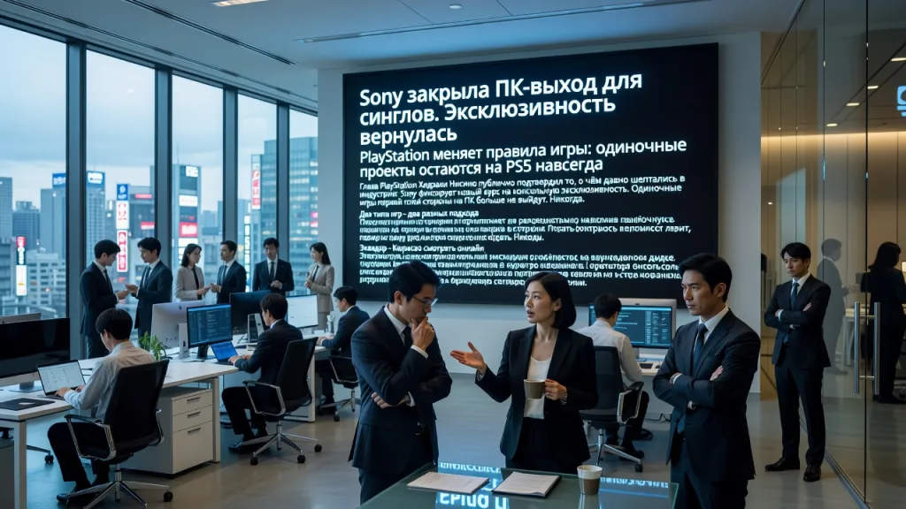 Sony закрыла ПК-выход для синглов. Эксклюзивность вернулась
