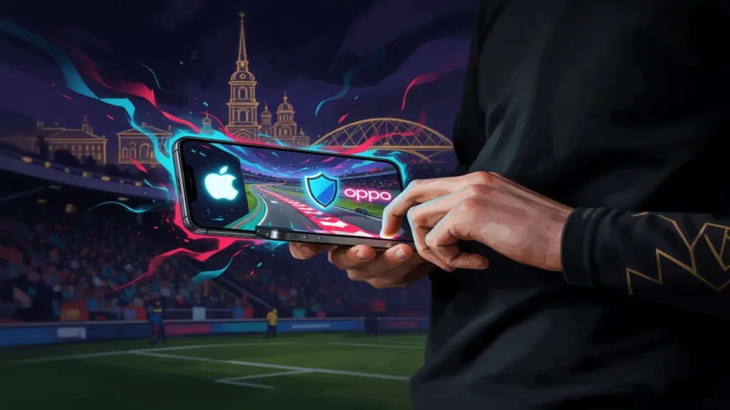 Apple держит Петербург. OPPO рвётся вперёд!