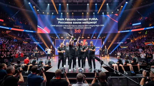 Team Falcons сметает FURIA. Россияне взяли мейджор!