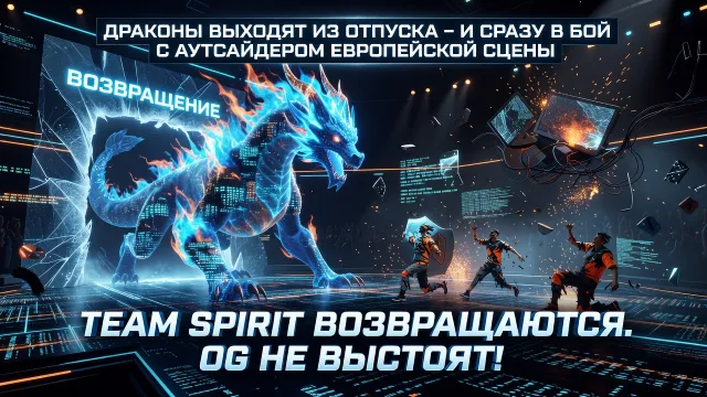 Team Spirit возвращаются. OG не выстоят!